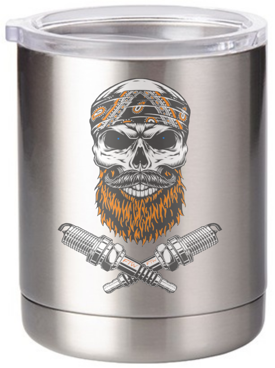 Picture of Bearded Ninja Sparky Short Tumbler 