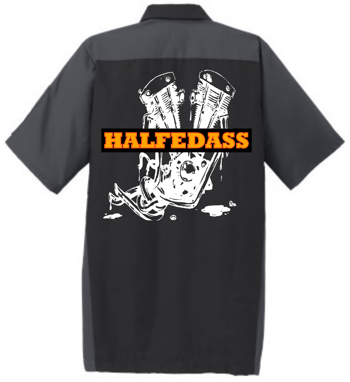 Picture of HALFEDASS - Logo Shop Shirt