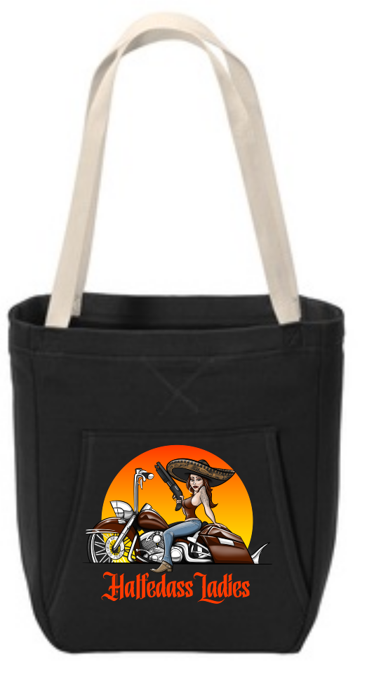 Picture of HALFEDASS Ladies - Chola - Hoodie Tote bag