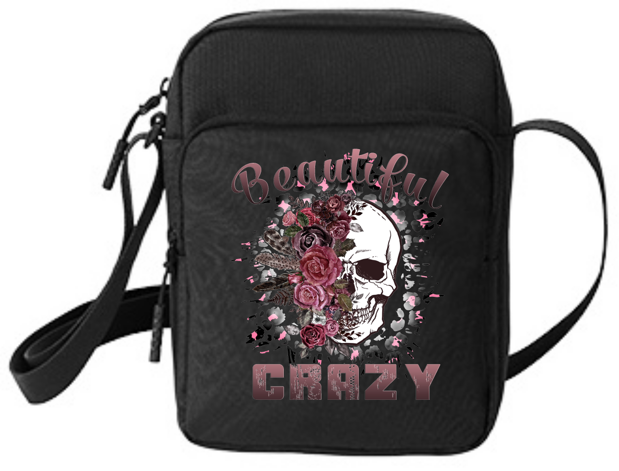 Picture of HALFEDASS Ladies - Beautiful Crazy - Cross Body Bag