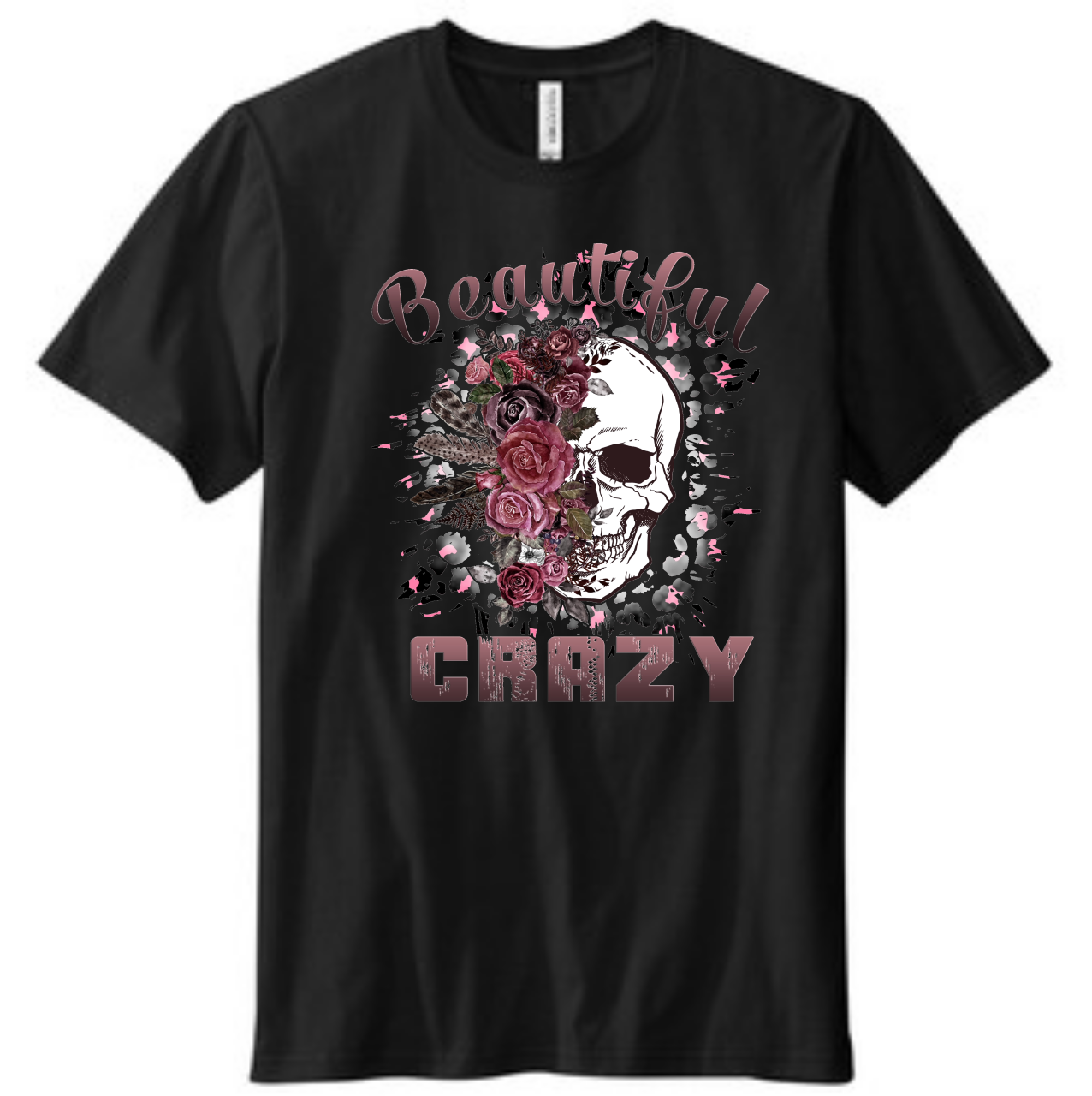 Picture of HALFEDASS Ladies - Beautiful Crazy - Men's T-Shirt