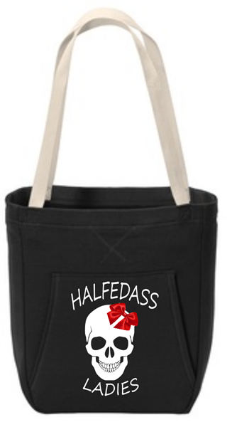 Picture of HALFEDASS Ladies - Hoodie Tote bag