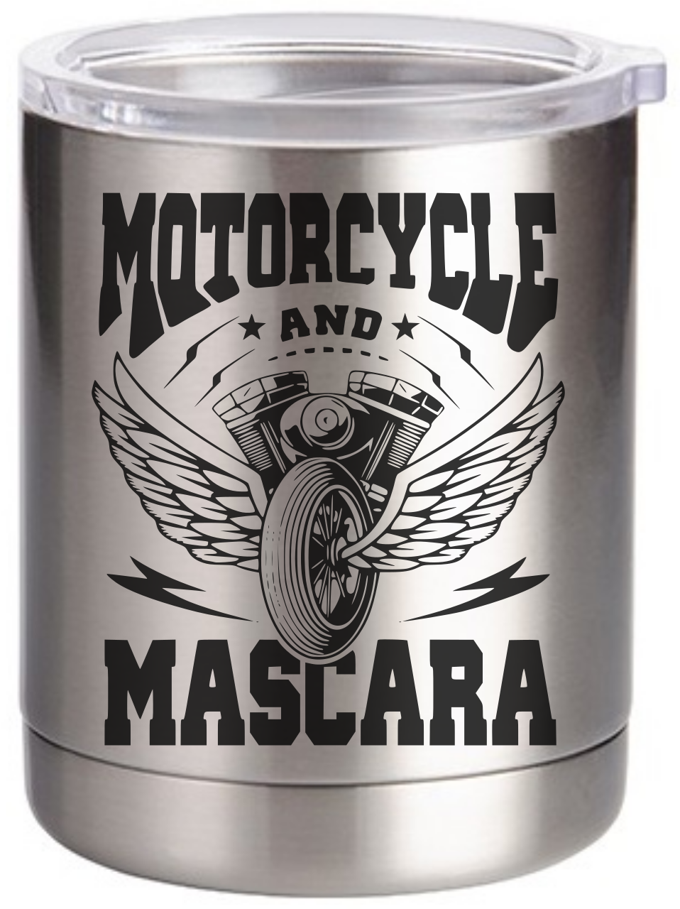 Picture of HALFEDASS Ladies - Mascara - 10oz Stainless Steel Coffee Mug
