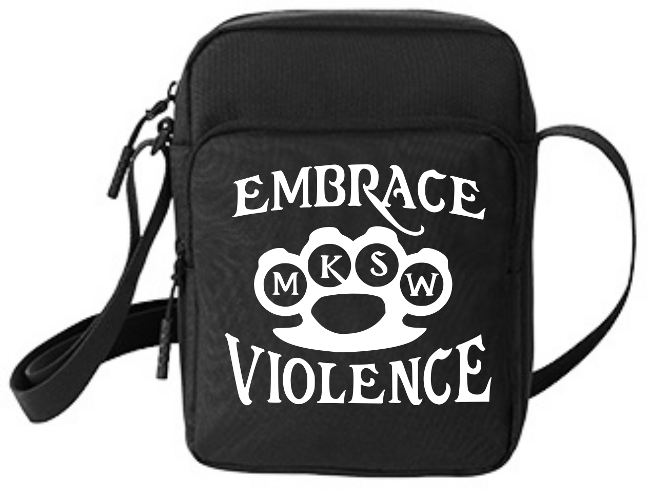 Picture of Mickey Knuckles - Embrace Violence - Cross Body Bag