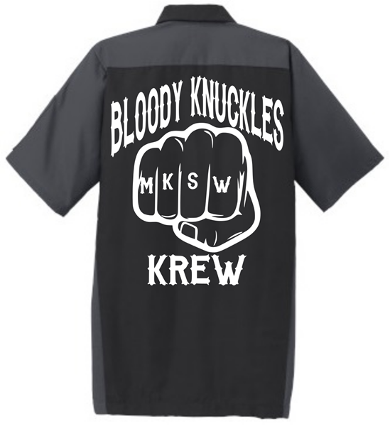 Picture of Mickey Knuckles - Bloody Knuckles Krew - Shop Shirt
