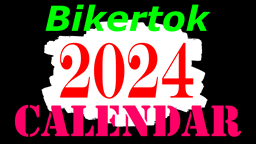Picture of 2024 Men and Women of Bikertok Calendar