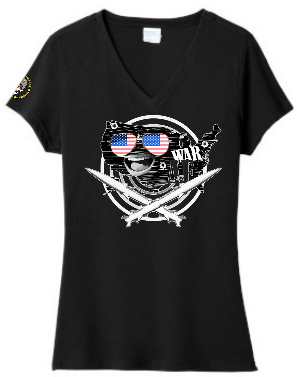 Picture of HLC War AF Ladies V-Neck