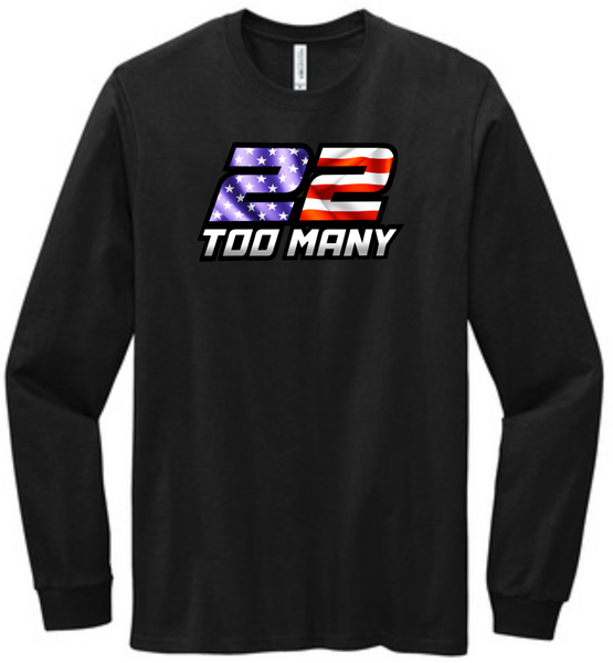 Picture of 22 Too Many Long Sleeve T-Shirt