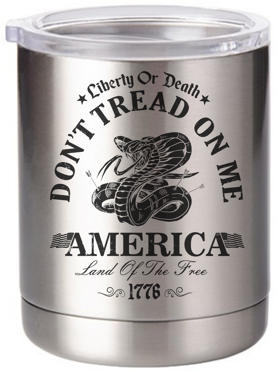 Picture of Liberty or Death 10oz Stainless Steel Tumbler