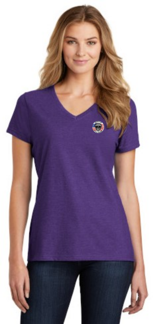 Picture of American Cycle Riders - Ladies V-Neck