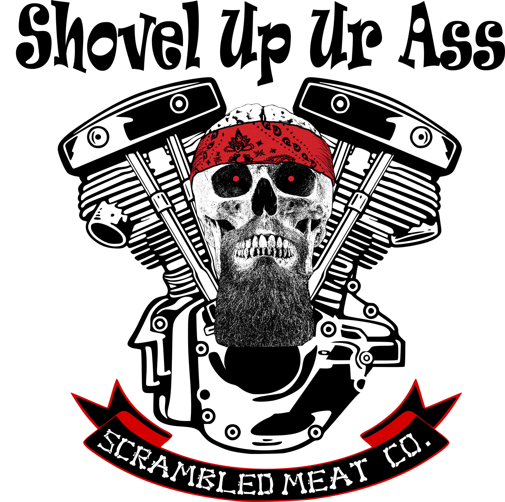 Picture of Shovel Up Ur Ass - Sticker