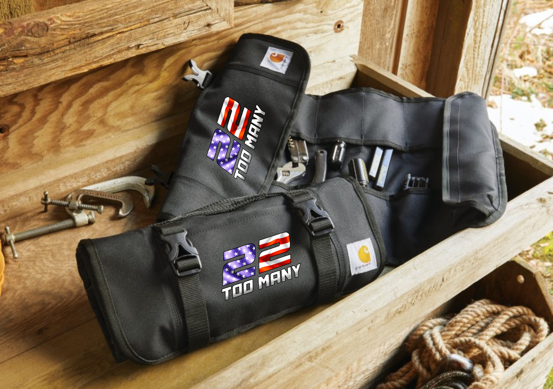 Picture of 22 Too Many - Carhartt ® 18-Pocket Tool Roll