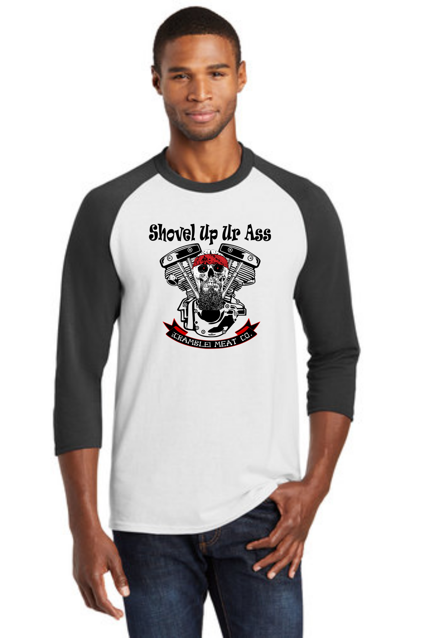 Picture of Scrambled Meat Co. Shovel Up Ur Ass Jersey Reverse