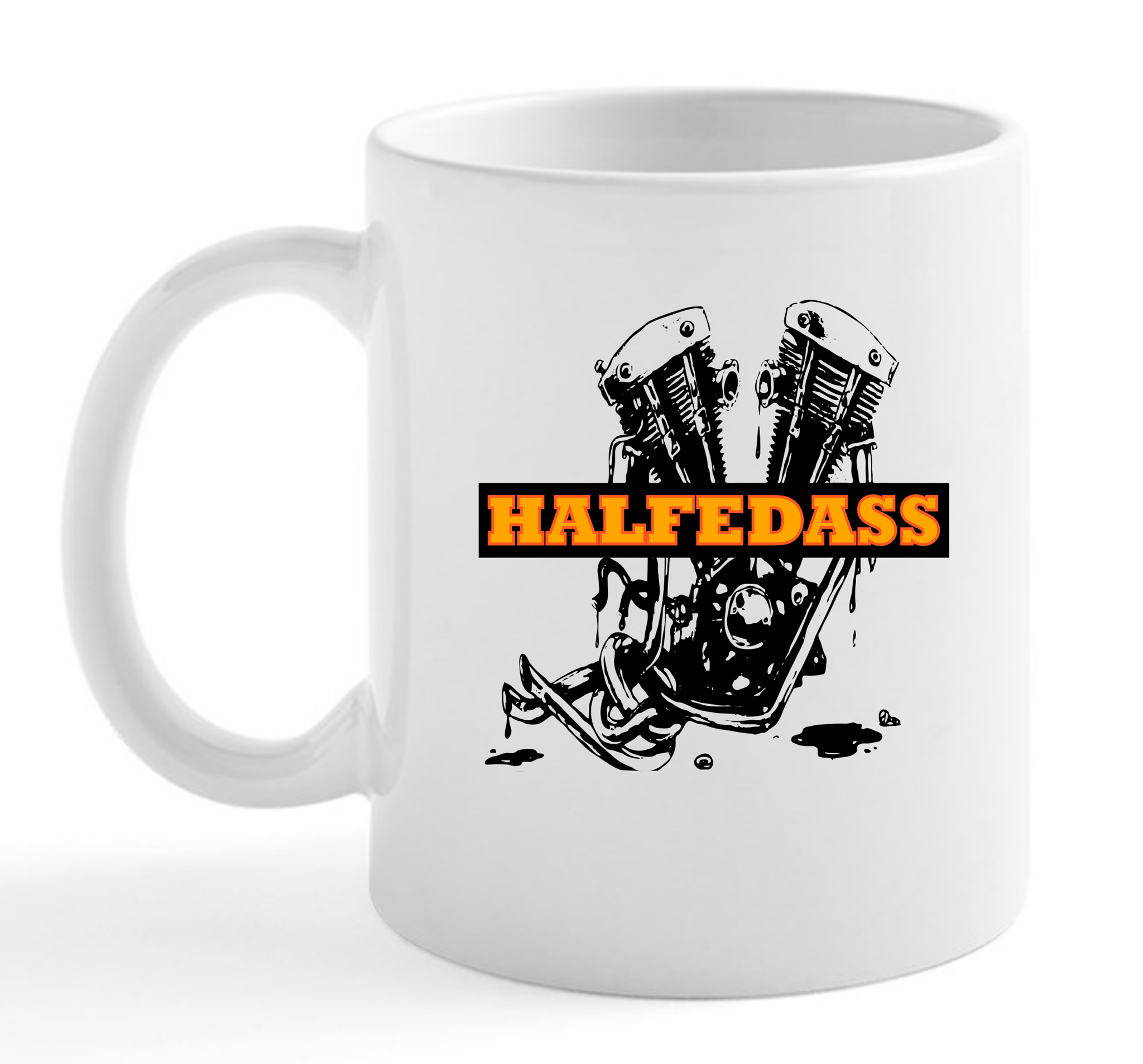 Picture of HALFEDASS - Logo - Coffee Cup