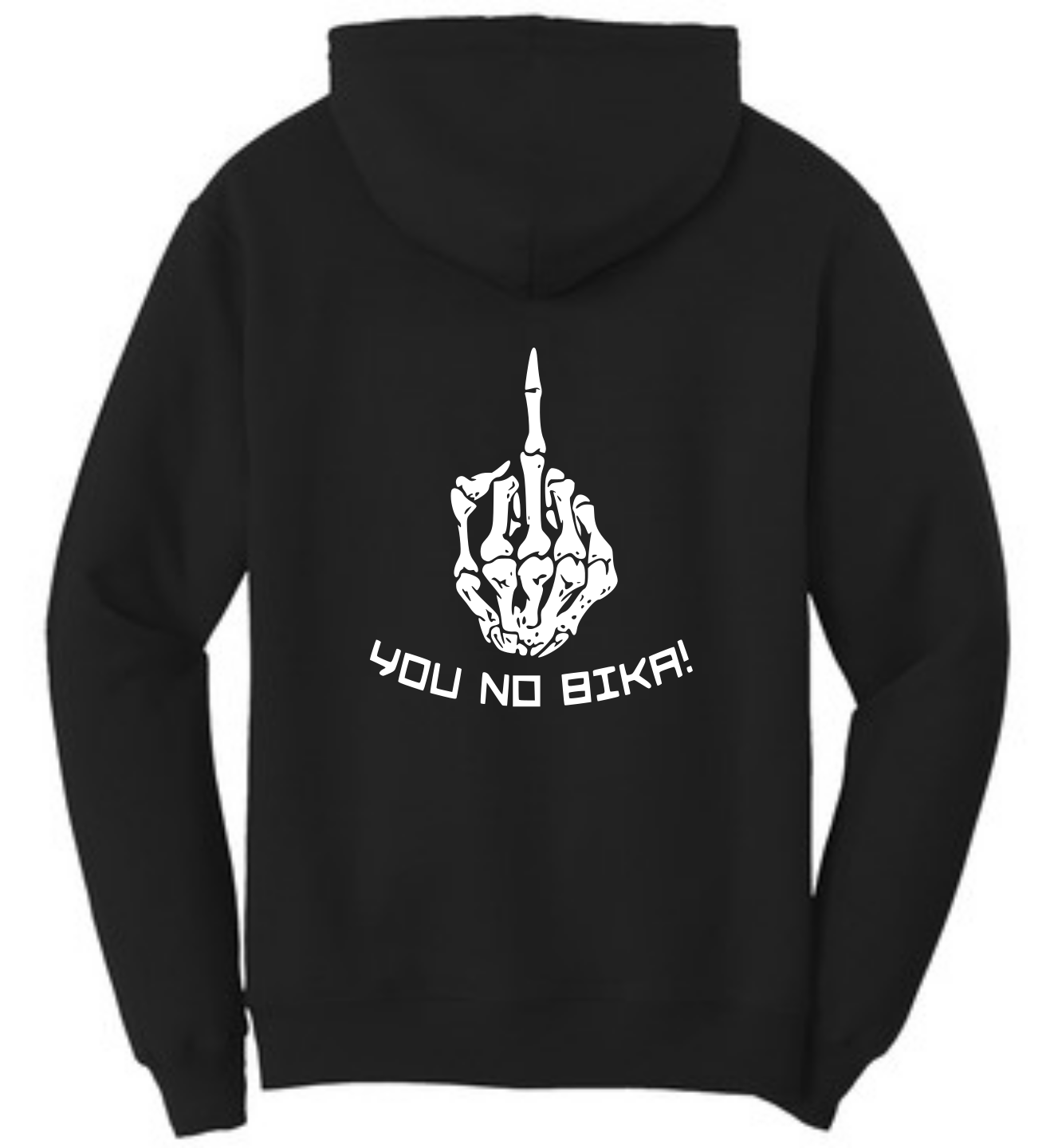 Picture of American Blacktop You No Bika Finger Hoodie