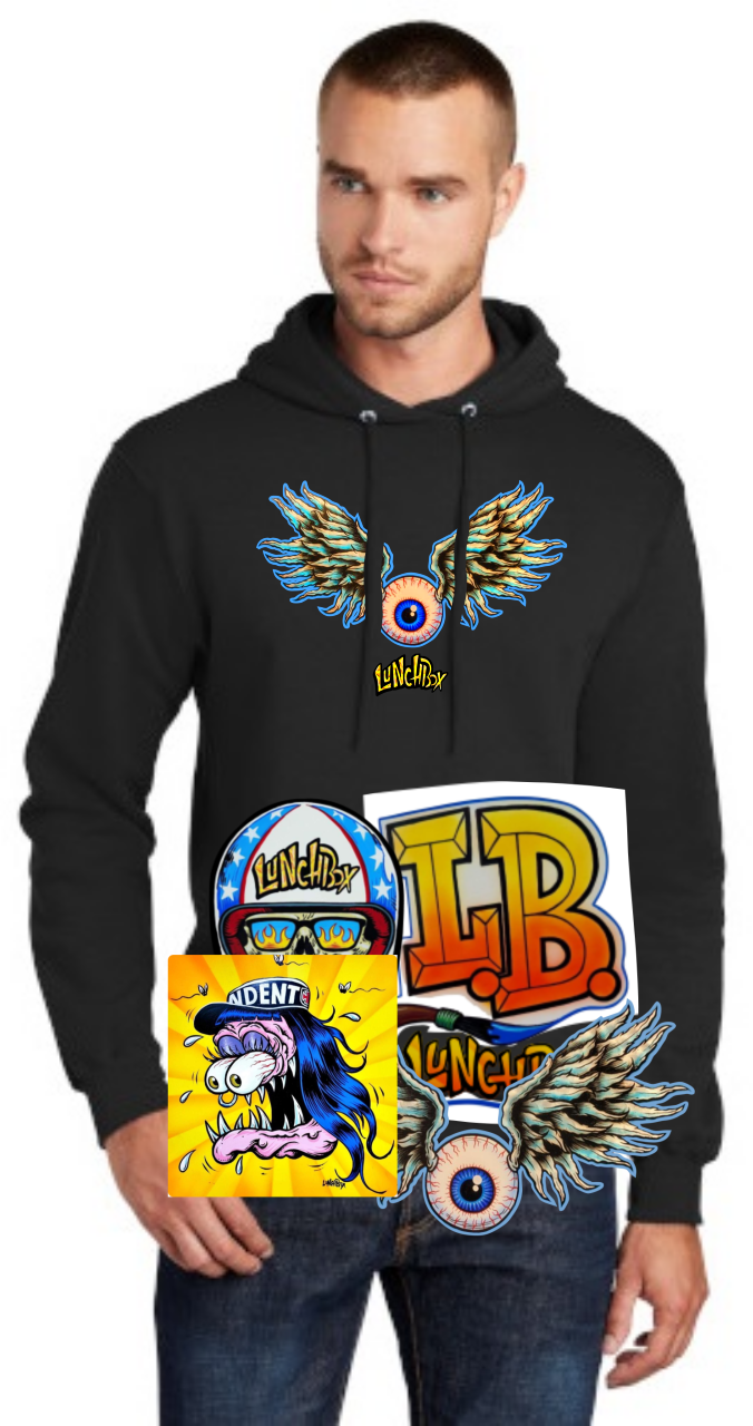 Picture of Lunchbox -Flying Eye - Hoodie - Ultimate Pack