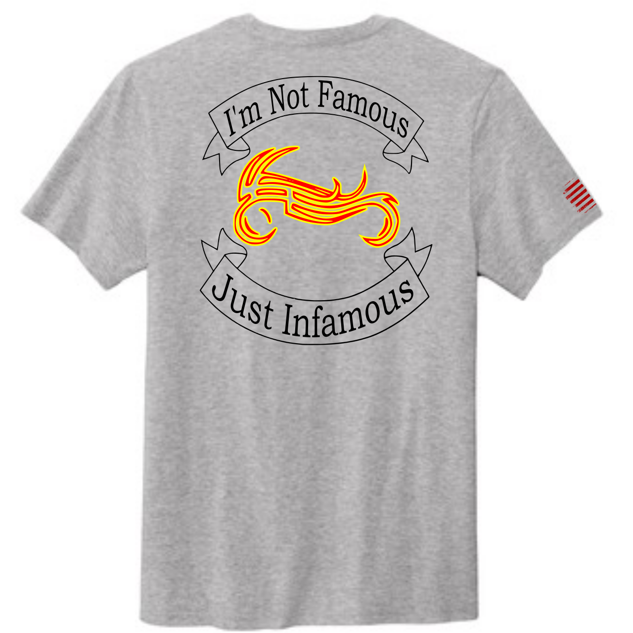 Picture of T.O.649 Not Famous Just Infamous T-Shirt