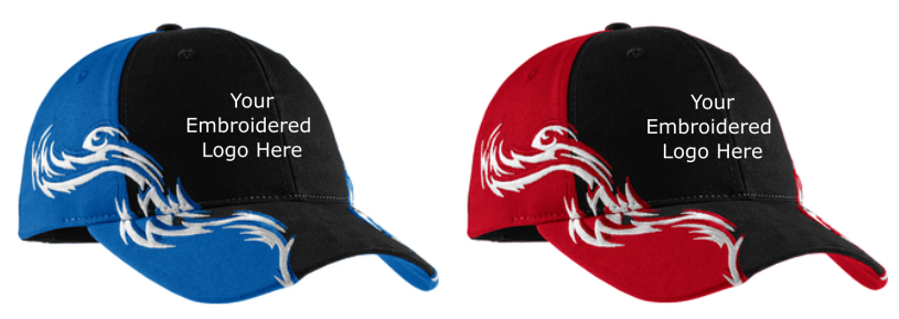 Picture of Embroidered Flame Racing Hat