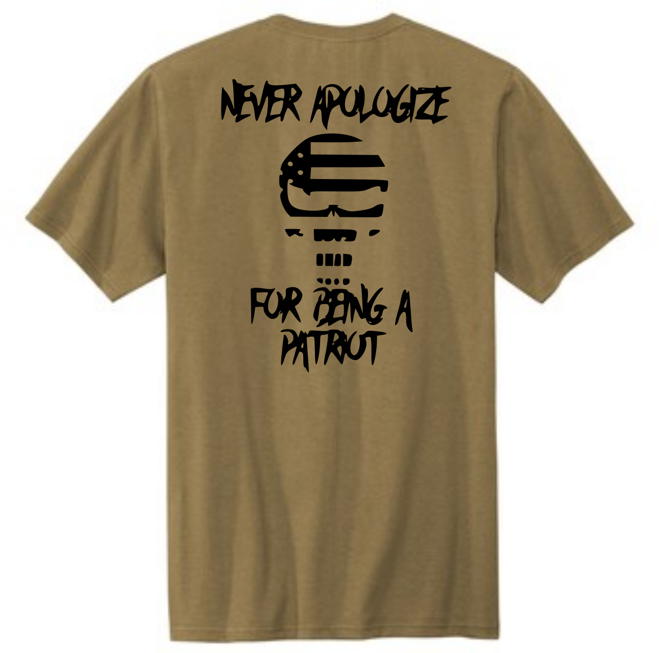 Picture of Mickey Knuckles - Never Apologize T-Shirt