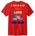 Picture of Mickey Knuckles - I Bleed Red, White And Blue T-Shirt