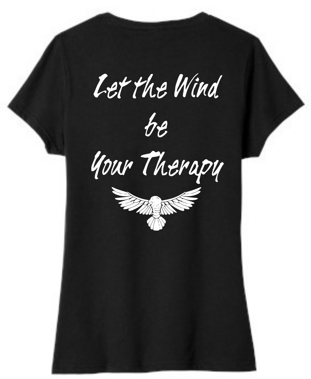 Picture of Clutch n Throttle - Wind Therapy - Ladies V-Neck