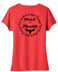 Picture of Clutch n Throttle - Wind Therapy Circle - Ladies V-Neck
