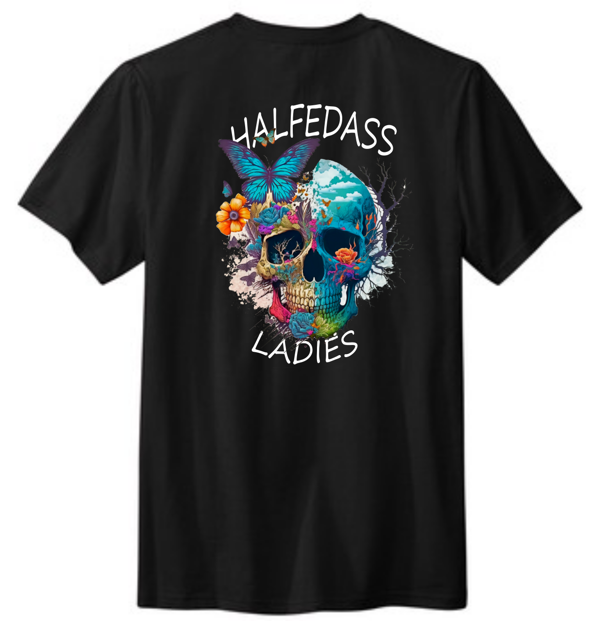 Picture of HALFEDASS Ladies -Skull - Men's T-Shirt
